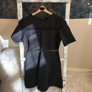 Topshop cut out dress